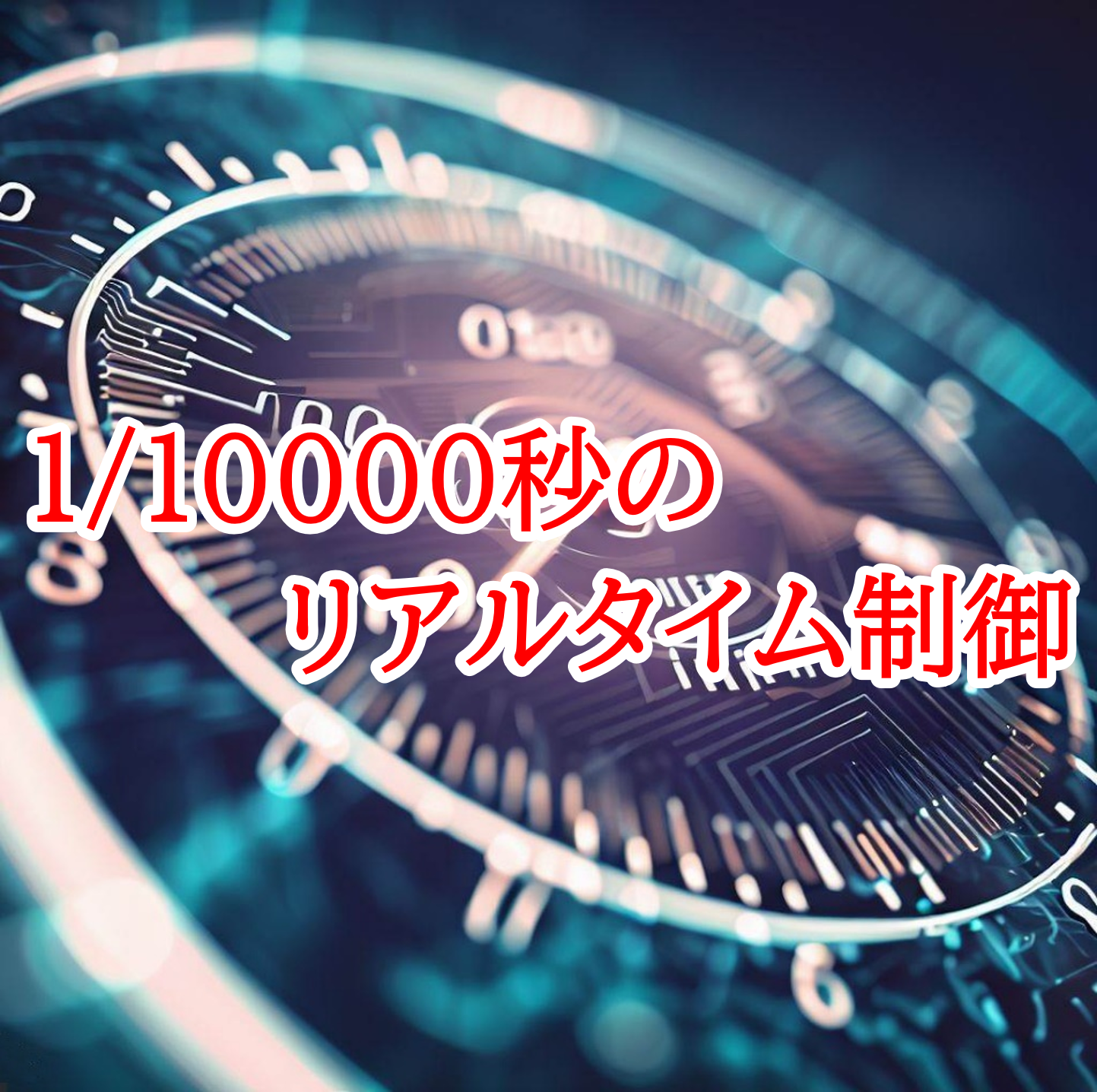 図．1/10000秒のリアルタイム制御